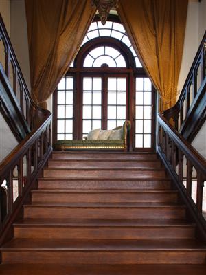 Stairs with Paladian Window